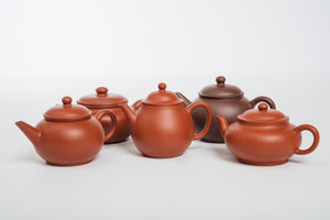 Shuiping Teapot, Zhuni Clay, 120 ml
