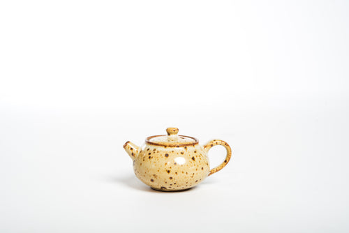 Inge Nielsen, Yellow Salt Glaze Teapot, 100ml